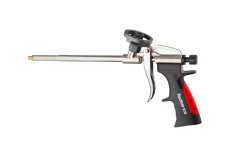 Pistola in metallo per schiuma poliuretanica con 2 prolunghe PUP M3 Fischer