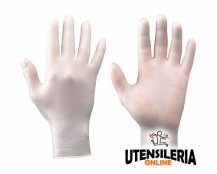 Guanti in lattice naturale bianco livello 2 con polvere (100pz)