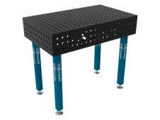 Banco per saldatura SteelEco GPPH 1x0,6mt spessore 8mm, fori 16mm griglia 50x50mm