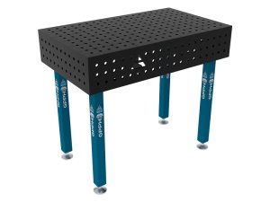 Banco per saldatura SteelEco GPPH 1x0,6mt spessore 8mm, fori 16mm griglia 50x50mm