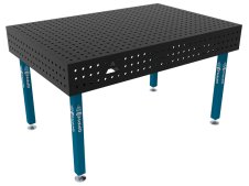 Banco per saldatura SteelEco GPPH 1,5x1mt spessore 8mm, fori 16mm griglia 50x50mm