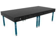 Banco per saldatura SteelEco GPPH 3x1,48mt spessore 8mm, fori 16mm griglia 50x50mm
