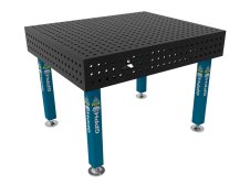 Banco per saldatura SteelPlus GPPH 1,2x1mt spessore 12mm, fori 16mm griglia 50x50mm
