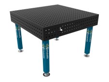 Banco per saldatura SteelPlus GPPH 1,2x1,2mt spessore 12mm, fori 16mm griglia 50x50mm