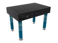 Banco per saldatura SteelPlus GPPH 1,2x0,8mt spessore 12mm, fori 16mm griglia 50x50mm