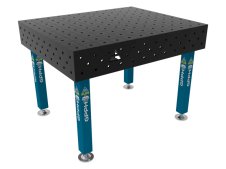 Banco per saldatura SteelPlus GPPH 1,2x1mt spessore 12mm, fori 16mm