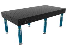 Banco per saldatura SteelPlus GPPH 2,4x1,2mt spessore 12mm, fori 16mm
