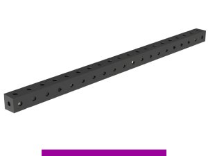 Blocco di collegamento 2000x100x100mm SteelExpert GPPH fori 28mm