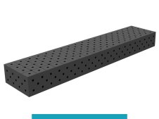 Blocco di collegamento 2000x400x200mm SteelEco GPPH, spessore 8mm, fori 16mm griglia diagonale