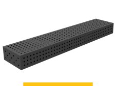 Blocco di collegamento 2000x400x200mm SteelPlus GPPH, spessore 12mm, fori 16mm griglia 50x50mm
