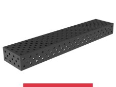 Blocco di collegamento 2000x400x200mm SteelMax GPPH, spessore 15mm, fori 28mm griglia diagonale