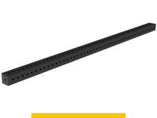 Blocco di collegamento 2400x100x100mm SteelPlus GPPH, spessore 12mm, fori 16mm griglia 50x50mm