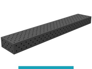 Blocco di collegamento 2400x400x200mm SteelEco GPPH, spessore 8mm, fori 16mm griglia diagonale