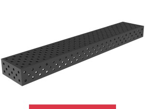Blocco di collegamento 2400x400x200mm SteelMax GPPH, spessore 15mm, fori 28mm griglia diagonale