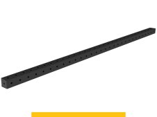 Blocco di collegamento 3000x100x100mm SteelPlus GPPH, spessore 12mm, fori 16mm griglia 100x100mm