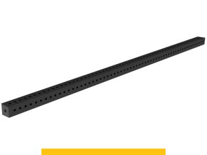 Blocco di collegamento 3000x100x100mm SteelPlus GPPH, spessore 12mm, fori 16mm griglia 50x50mm