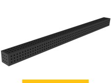 Blocco di collegamento 3000x200x200mm SteelPlus GPPH, spessore 12mm, fori 16mm griglia 50x50mm