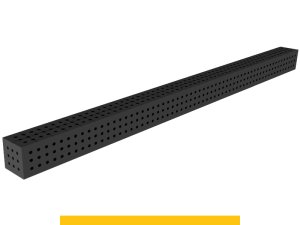 Blocco di collegamento 3000x200x200mm SteelPlus GPPH, spessore 12mm, fori 16mm griglia 50x50mm