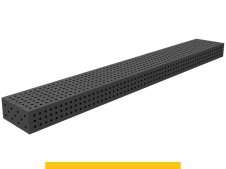 Blocco di collegamento 3000x400x200mm SteelPlus GPPH, spessore 12mm, fori 16mm griglia 50x50mm