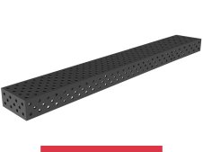 Blocco di collegamento 3000x400x200mm SteelMax GPPH, spessore 15mm, fori 28mm griglia diagonale