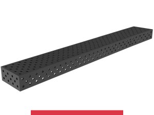 Blocco di collegamento 3000x400x200mm SteelMax GPPH, spessore 15mm, fori 28mm griglia diagonale