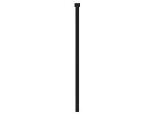 Braccio verticale per morsetti fissaggio tubi GPPH 800mm, tavoli fori 16mm