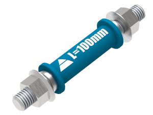 Connettore per tavoli di saldatura GPPH 100mm sistema fori 28mm