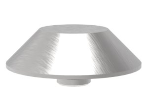 Cono di centraggio saldatura tubazioni GPPH 120mm per tavoli fori 16mm
