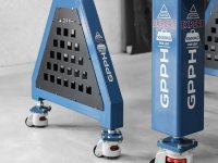 Gamba su ruote GPPH Trestle per blocchi di collegamento tavoli saldatura