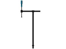Morsetto a vite per tubi GPPH 800x445mm ad angolo di 180°, tavoli fori 16mm
