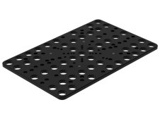 Piastra di montaggio per tubazioni GPPH 550mm per tavoli fori 16mm