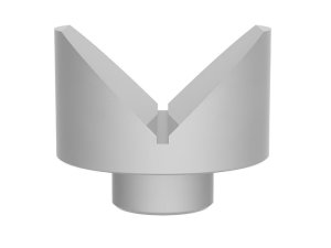 Prisma di sostegno GPPH 58mm, angolo 90° per tavoli fori 28mm