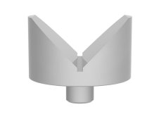 Prisma di sostegno GPPH 58mm, angolo 90° per tavoli fori 16mm