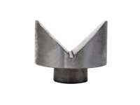 Prisma di sostegno 58mm 90° GPPH per tavoli saldatura con fori 28mm