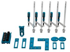 Accessori di serraggio 25 pezzi per tavoli saldatura SteelExpert GPPH, fori 28mm