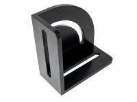 Squadra angolo rotazione 200x200mm SteelPlus GPPH, spessore 12mm per tavoli fori 16mm