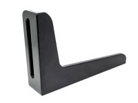 Squadra di battuta 300x190mm SteelPlus GPPH, spessore 12mm per tavoli fori 16mm