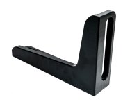 Squadra di battuta 300x190mm sinistra SteelMax GPPH, spessore 15mm, fori 28mm