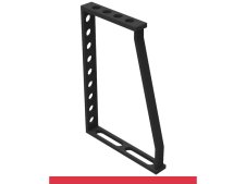 Squadra di battuta 350x500x250mm SteelMax GPPH, spessore 15mm, fori 28mm