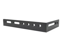 Squadra di battuta 450x250mm SteelPlus GPPH, spessore 12mm per tavoli fori 16mm