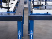 Banco per saldatura Basic GPPH 2,4x1,2mt spessore 12mm, fori 16mm