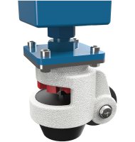 Banco per saldatura con ruote SteelMax GPPH in acciaio rinforzato 1,5x1,48mt fori 28mm