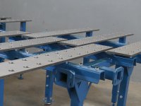 Banco per saldatura SteelPro GPPH 1,2x1,2mt in acciaio a piastre espandibile