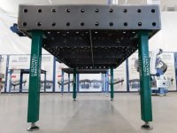 Banco saldatura Smart GPPH spessore 12mm, fori 16mm, dimensioni da 1,5 a 3 metri