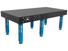 Banco per saldatura SteelMax GPPH in acciaio rinforzato 2,4x1,2mt fori 28mm Banco per saldatura SteelMax GPPH in acciaio rinforzato 2,4x1,2mt fori 28mm
