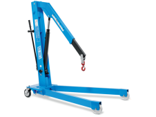 Gru idraulica a carrello OMCN GP10DE pompa a due velocità, portata 1000Kg Gru idraulica a carrello OMCN GP10DE pompa a due velocità, portata 1000Kg