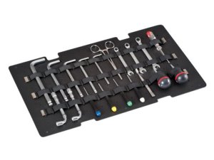 Pannello porta utensili AIPANEL PRF con elastici per valigie GT Line