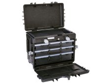 Trolley porta utensili GT Line All in One AI1XB 2LR con 3 organizer vuoti Trolley porta utensili GT Line All in One AI1XB 2LR con 3 organizer vuoti