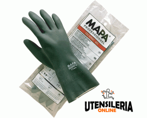Guanti neoprene per sostanze acide e solventi MAPA CE 157 TG.10