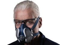 Semimaschera riutilizzabile GVS SPM591 con filtri FFP3 e custodia, taglia M-L